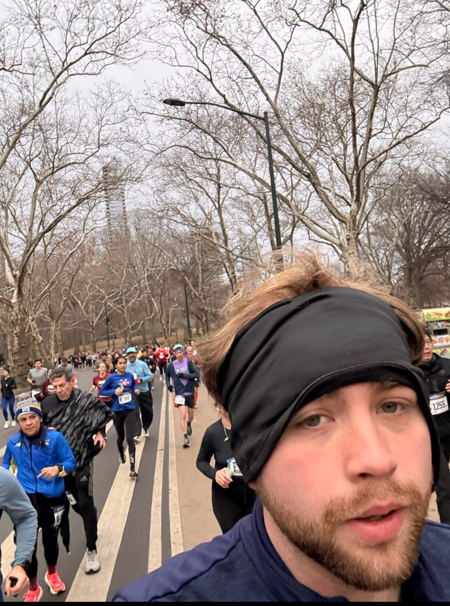 Running in Central Park